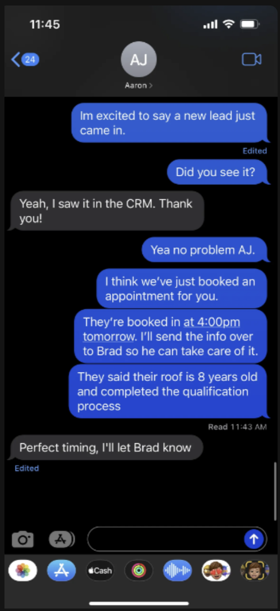 Real client result screenshot 7
