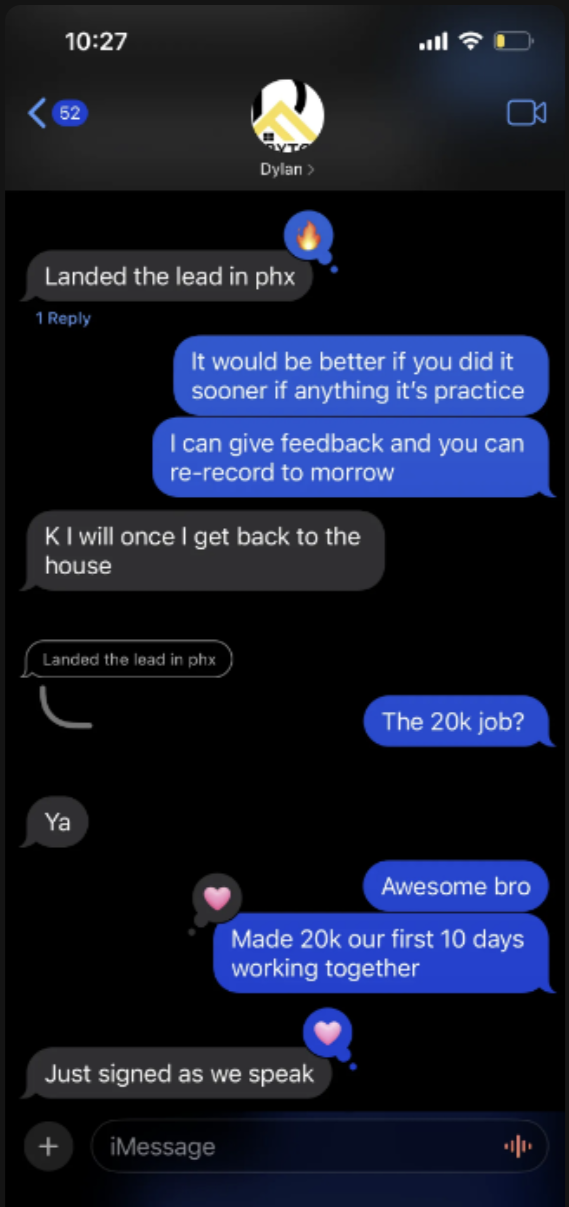 Real client result screenshot 3